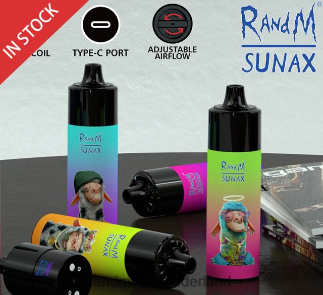 RandM Vape Prijs - RandM Sunax 21000 vervangbaar vape-apparaat voor luchtstroomregeling 1 st V8J408270 gemixte bessen
