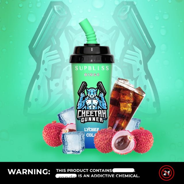 RandM Vape Nederland Kopen - RandM Supbliss Bingo 8000 vape pod-apparaat 1 st V8J408264 lychee-cola