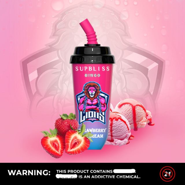 RandM Vape Netherlands - RandM Supbliss Bingo 8000 vape pod-apparaat 1 st V8J408263 perzik-mango