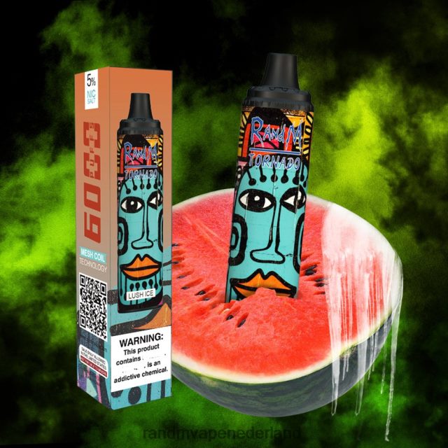 RandM Vape Nederland - RandM Tornado 6000 luchtstroomregeling vape pod-apparaat 1 st V8J408291 gemixte bessen