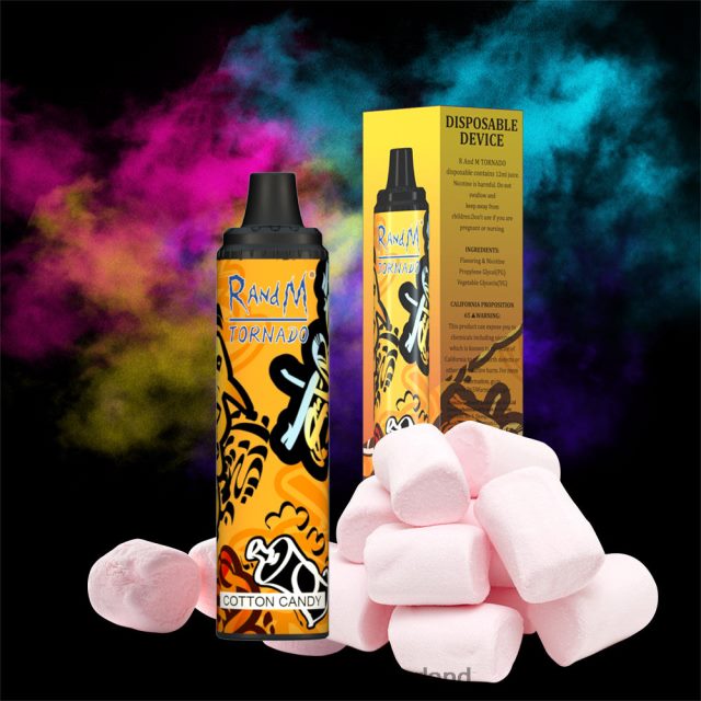 RandM Vapes Kopen - RandM Tornado 6000 luchtstroomregeling vape pod-apparaat 1 st V8J408292 aardbei watermeloen