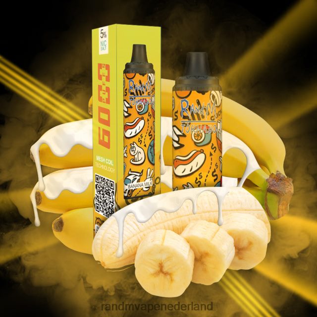 RandM Vapes Kopen - RandM Tornado 6000 luchtstroomregeling vape pod-apparaat 1 st V8J408292 aardbei watermeloen