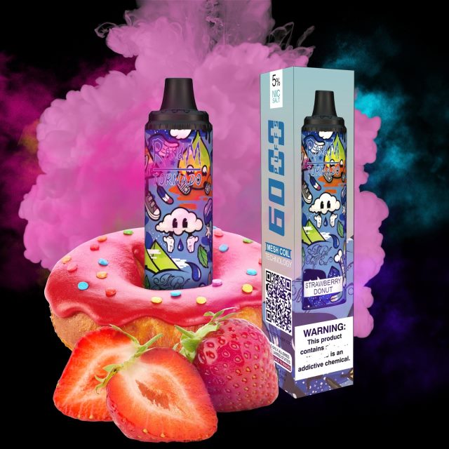 aardbei donut