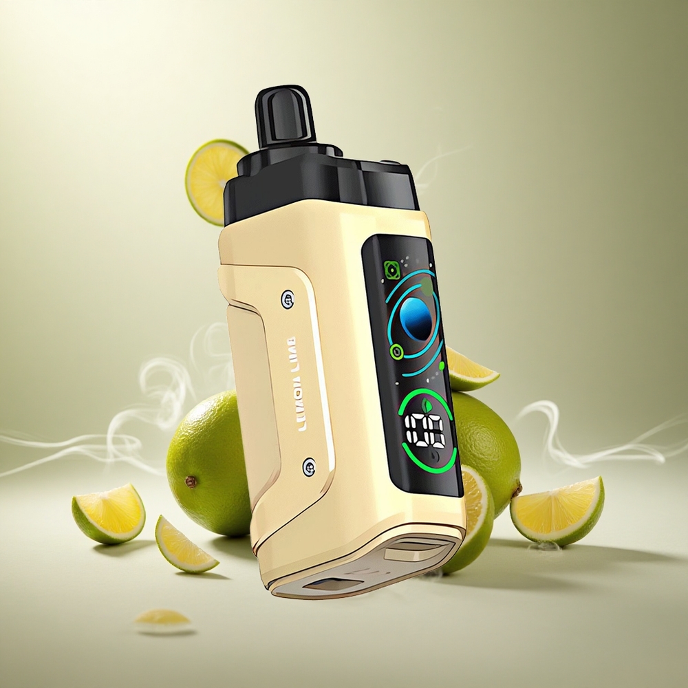 Razz Bar 45000 Puffs Wegwerp Vape Citroen Limoen en Framboos Met 1.0 Ohm Mesh Coil en 650 Mah Batterij