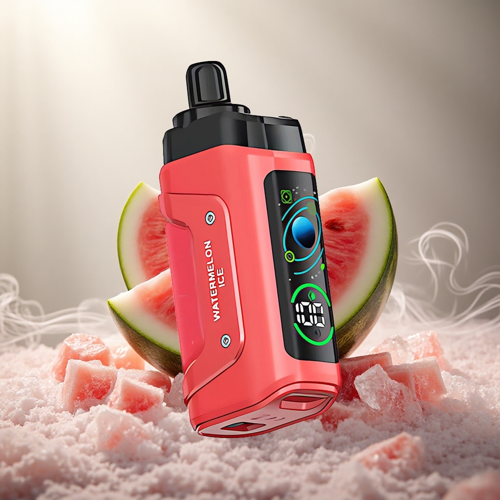 Razz Bar 45000 Puffs Wegwerp Vape Watermeloen Ijs met 1.0 Ohm Mesh Coil & Type-C Oplaadbaar