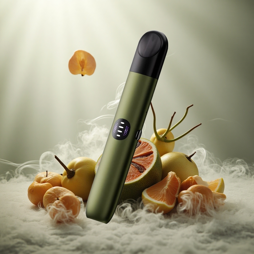 RELX Infinity 2 600-650 Puffs Vape Device Groenblauw Met 1.9 ml Pod & USB Type-C