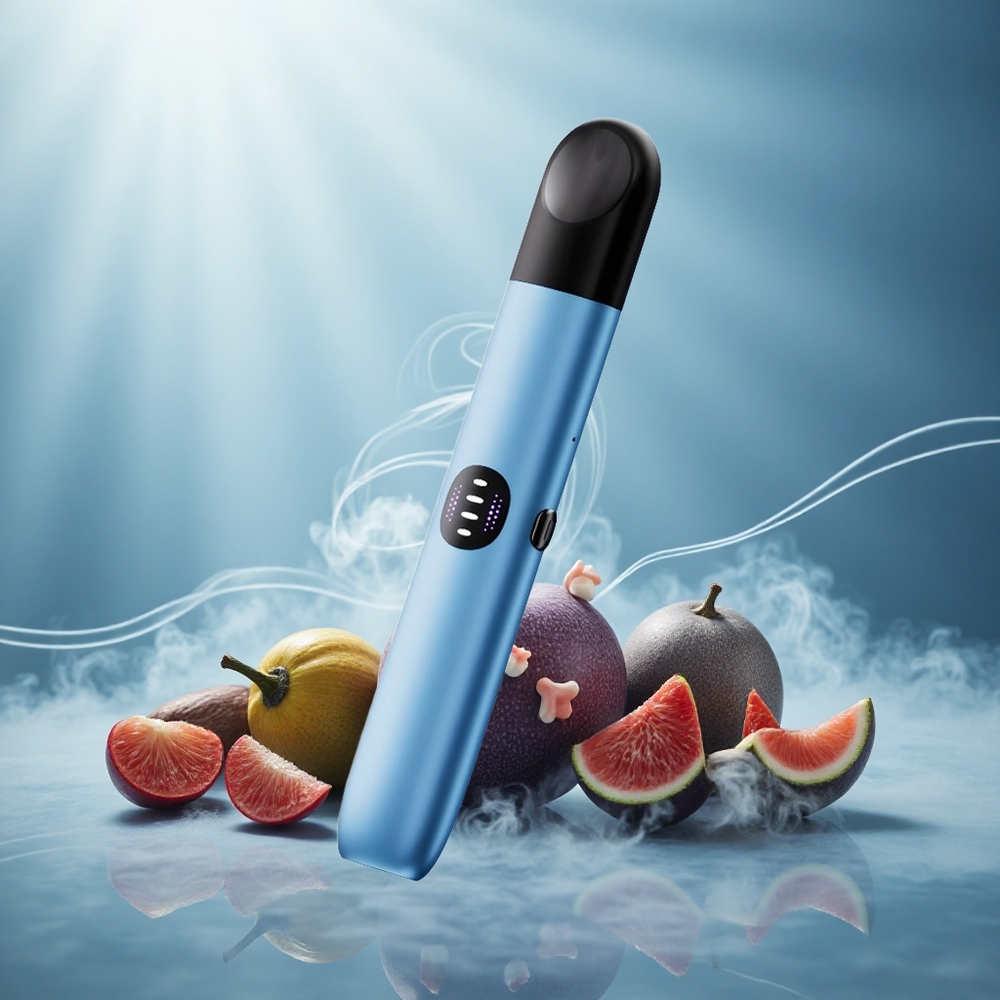 RELX Infinity 2 650 Puffs Blauw Metallic Finish USB Type-C