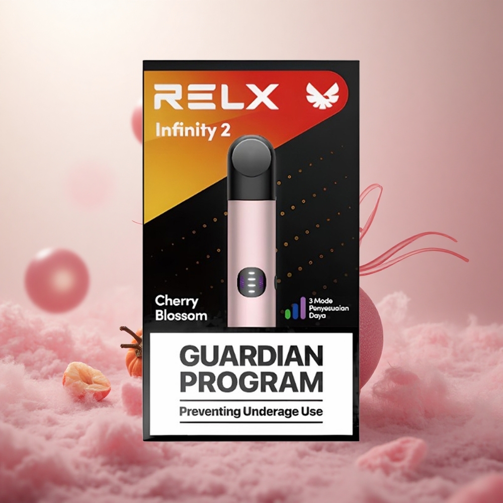 RELX Infinity 2 650 Puffs Roze Vape Device met 1,9 ml Pod en USB Type-C