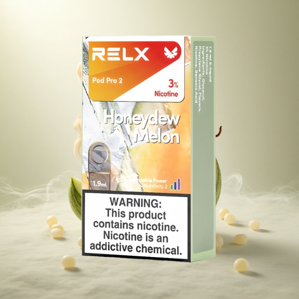 RELX Pod Pro 2 600 Puffs Honingdauwmeloen 1,9ml Vloeistof 3% Nicotine