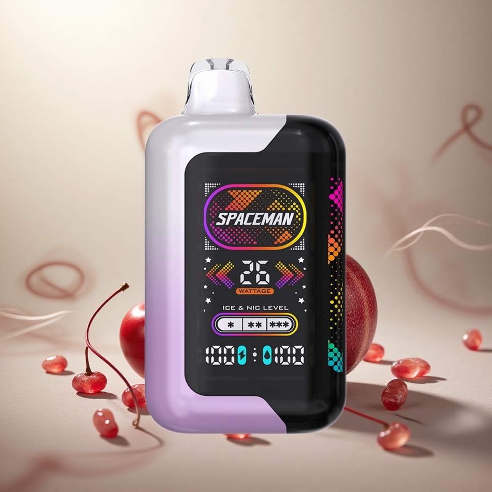 SMOK SPACEMAN SP40000 Wegwerp Vape Kers Granaatappel 40000 Pufs 20ml Vloeistof