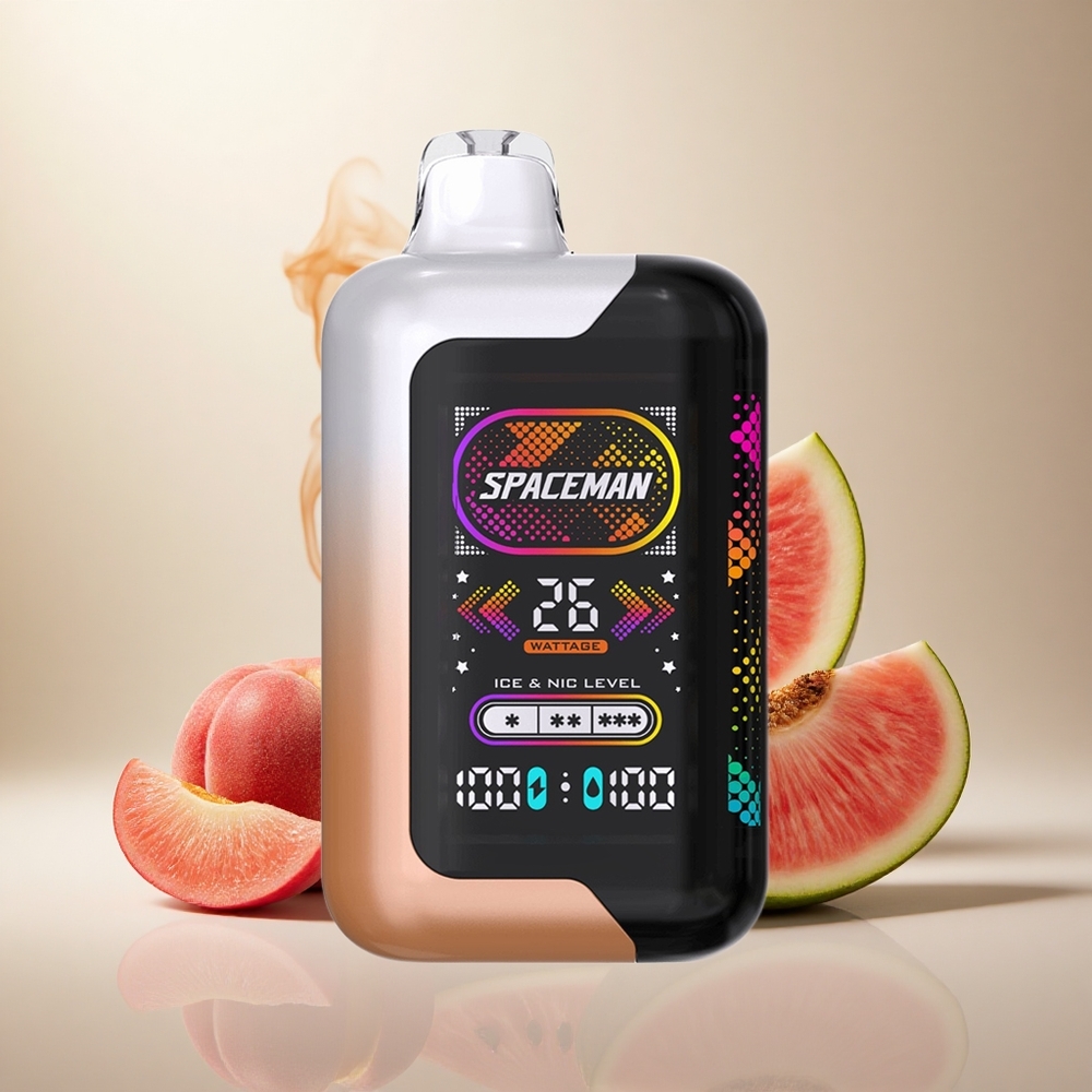 SMOK SPACEMAN SP40000 Wegwerp Vape Sappige Perzik Watermeloen 40000 Puffs 20ml Vloeistof