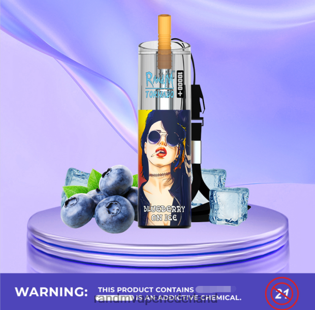 Tornado Vape Kopen Nederland - RandM Tornado 10000 plus luchtstroomregeling vape-apparaat 1 st V8J40885 perzik-mango