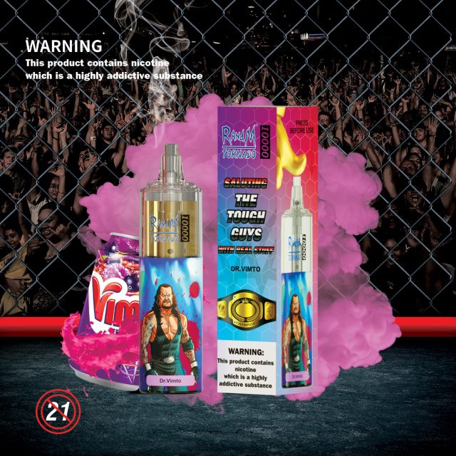 RandM Vape Nederland Kopen - RandM Tornado 10000 luchtstroomregeling vape-apparaat 1 st V8J408114 drvimto