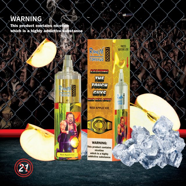 RandM Vape Netherlands - RandM Tornado 10000 luchtstroomregeling vape-apparaat 1 st V8J408103 bosbessen kers
