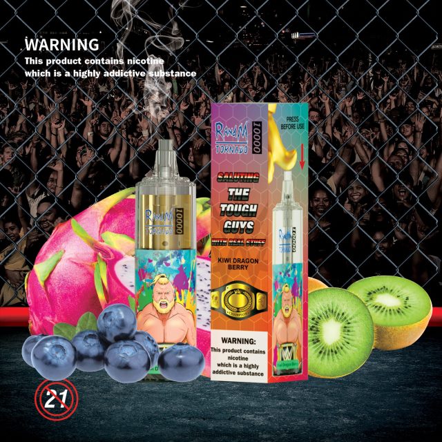 RandM Vape Prijs - RandM Tornado 10000 luchtstroomregeling vape-apparaat 1 st V8J408110 muntmenthol