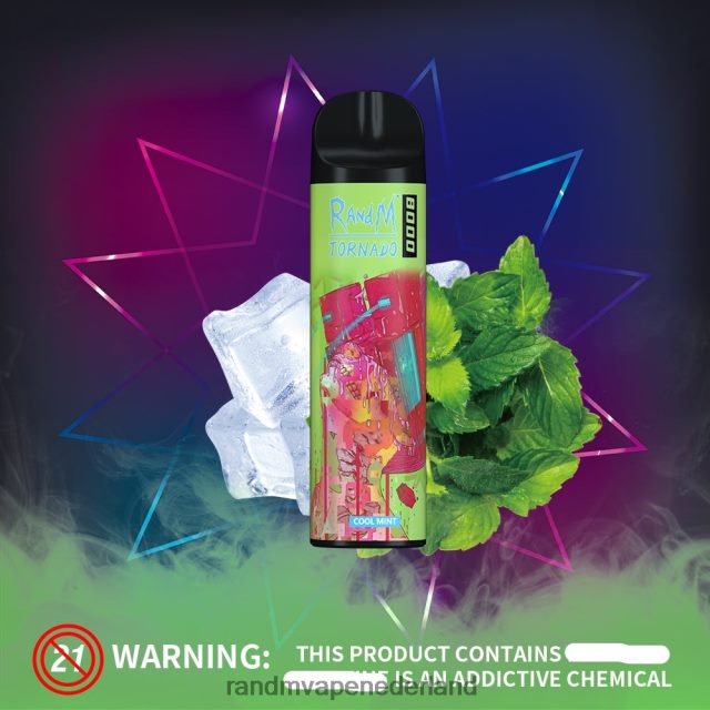 RandM Vape Netherlands - RandM Tornado 8000 vape-apparaat met luchtstroomregeling 1 st V8J408253 kersenlychee